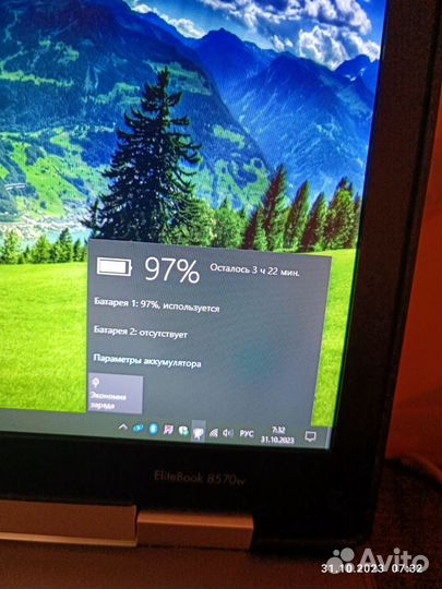 HP EliteBook 8570w с i7 и quadro k2000m