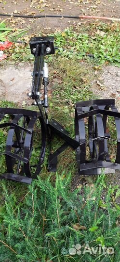 Плуг и колёса для мотоблока