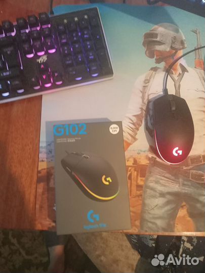 Игровая мышь logitech g102