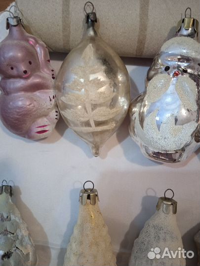 Елочные игрушки СССР
