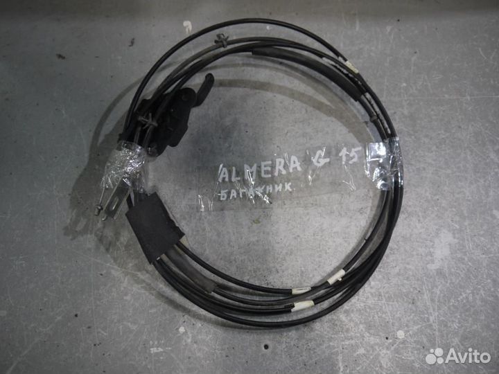 Трос открывания багажника Almera