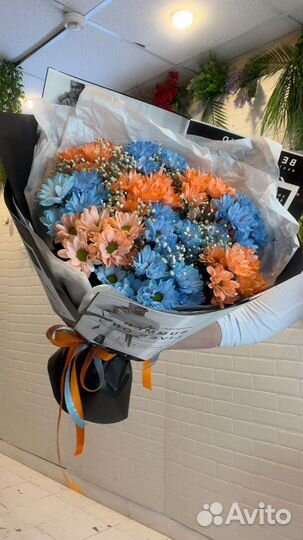 Букет хризантем