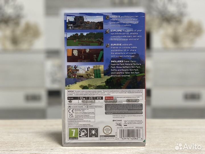 Minecraft (Новый) для Nintendo Switch
