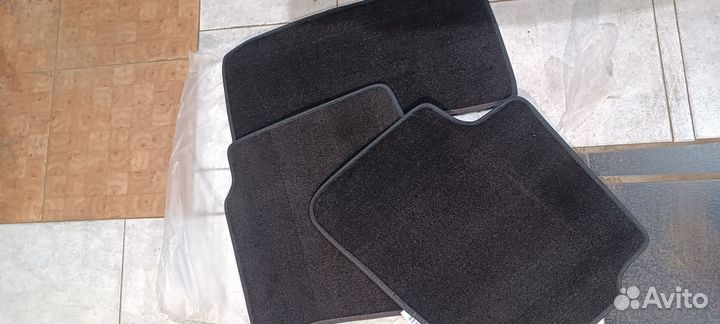Коврики Киа Сид ворсовые на резиновой основе