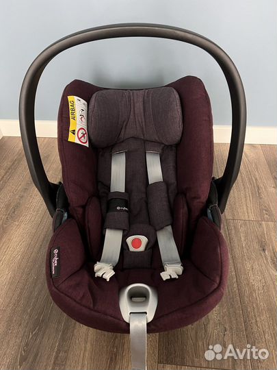 Автолюлька Cybex cloud q plus platinum