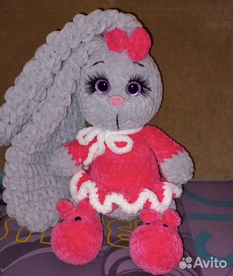 Вязаные игрушки в наличии и на заказ