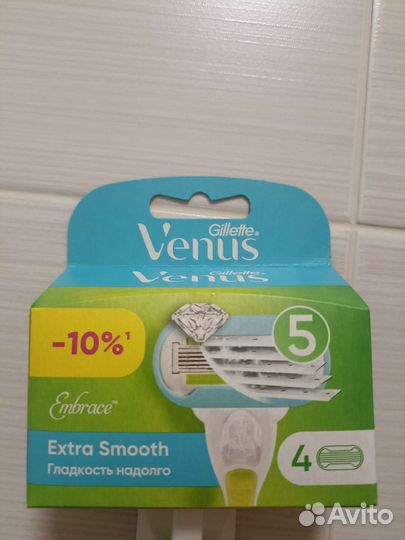 Новые кассеты Gillette Venus Embrace 5 лезвий