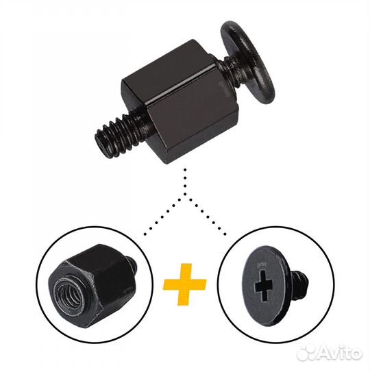 Стойка и винт крепления M.2 SSD накопителей для as