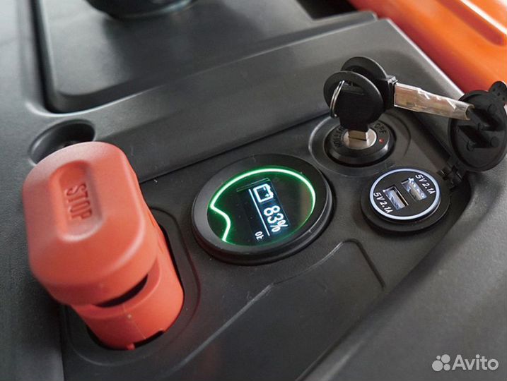 Самоходный штабелер PS12CB Duplex mast (EPS, Platform and Guardial Rail, В-2500)