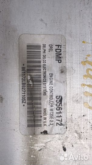 Блок управления двигателем Opel Zafira B, 2006