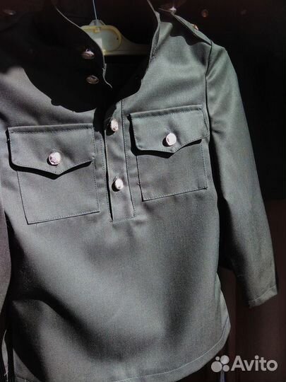 Детские гимнастёрки, платья, костюмчики к 9 Мая