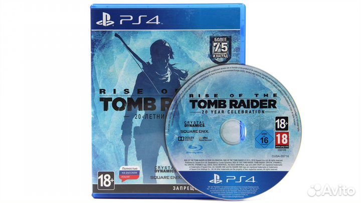 Rise of the Tomb Raider 20 Year Celebration для PS