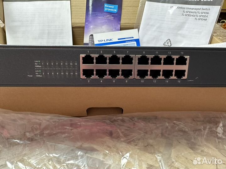 Коммутатор TP link tl sf1016