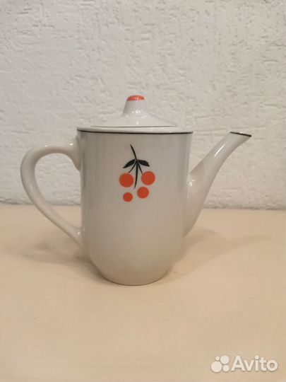 Кофейник чайник детский Гжель