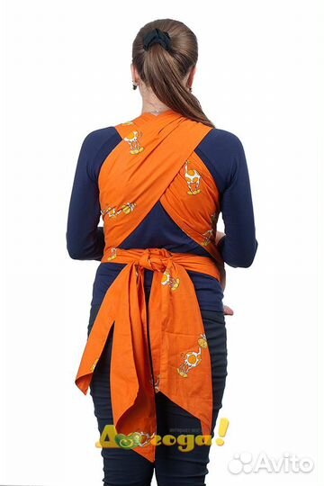 Май-слинг Чудо-чадо оранжевый новый