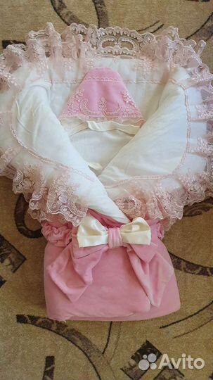 Конверт на выписку для девочки