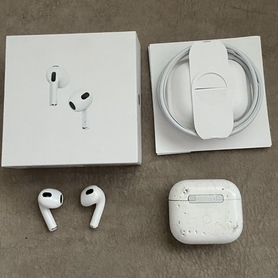 Наушники apple airpods 3 бу