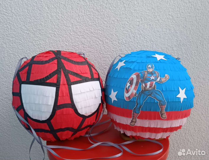 Пиньята человек паук и другие для мальчиков