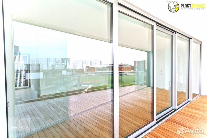 Пластиковые окна и двери Rehau, порталы