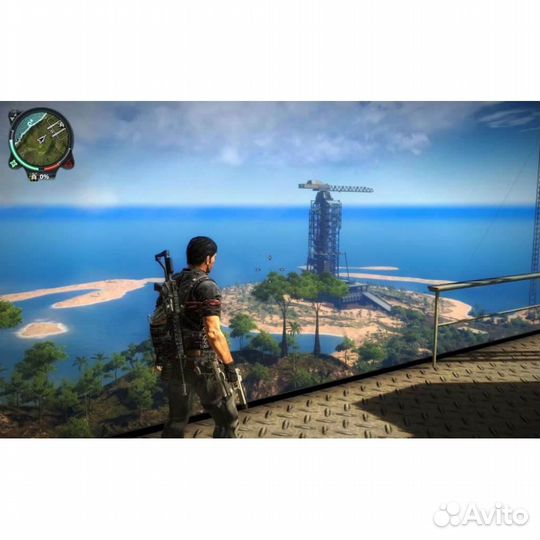 Just Cause 2 Platinum, б/у, множ.царап., английски