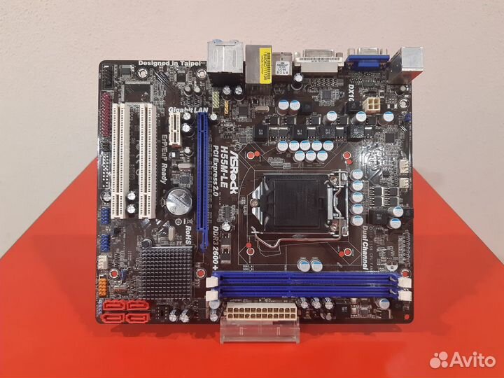 Материнская плата 1156 ASRock H55M-LE