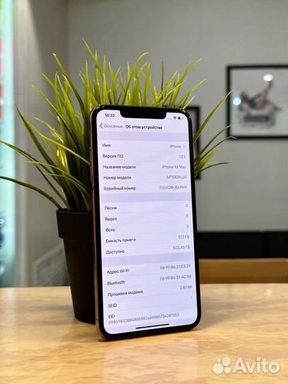 iPhone Xs Max, 512 ГБ