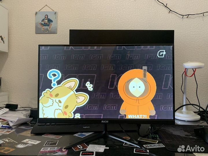 Монитор Mucai 22’ Full HD 75hz