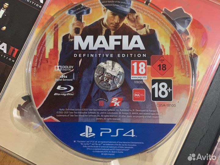 Mafia trilogy для PS4