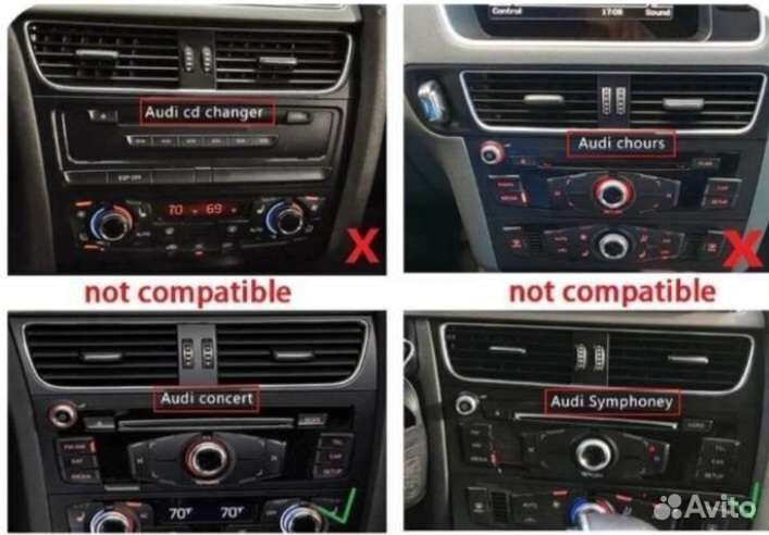 Магнитола нa Audi A4 B8 A5 на Android