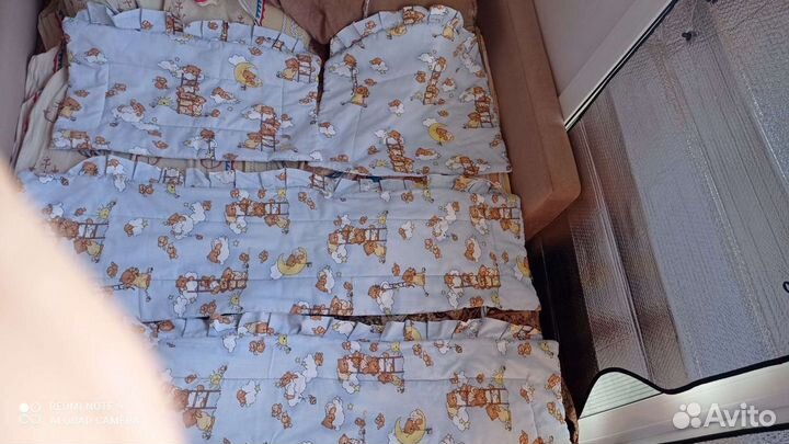 Бортики в детскую кроватку