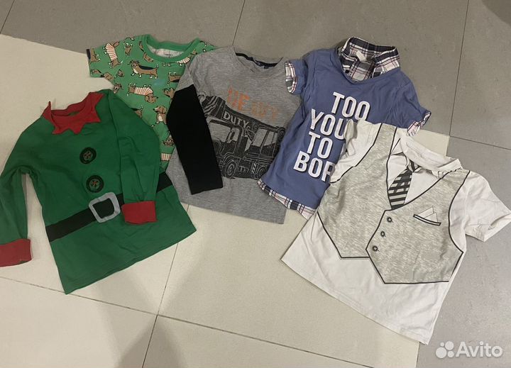Футболки Пакет 7 для мальчика