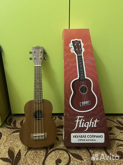 Укулеле flight сопрано серия natural