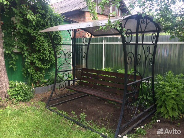 Кованые качели