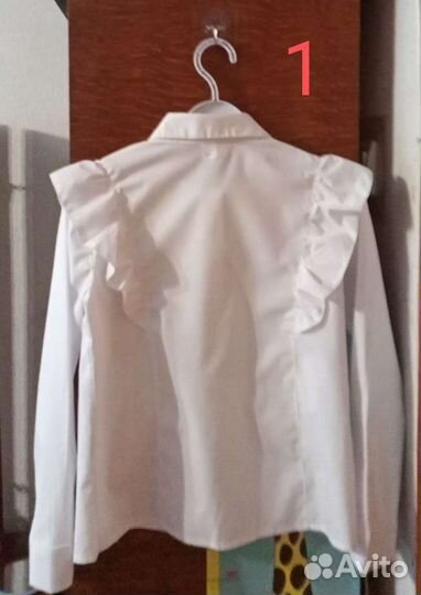 Блузки и рубашки для школы. 134-140