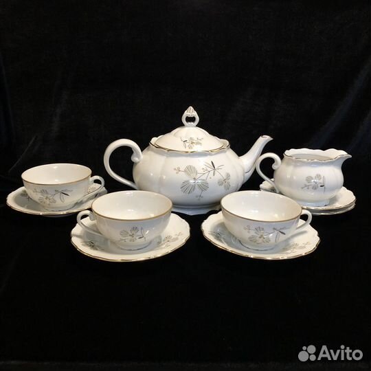 Сервиз чайный H & C Чехословакия