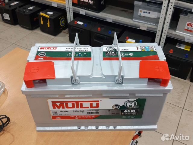 Аккумулятор mutlu AGM 95 А/ч обр 353x175x190 EN900