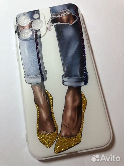 Чехлы для iPhone с кристаллами Swarovski