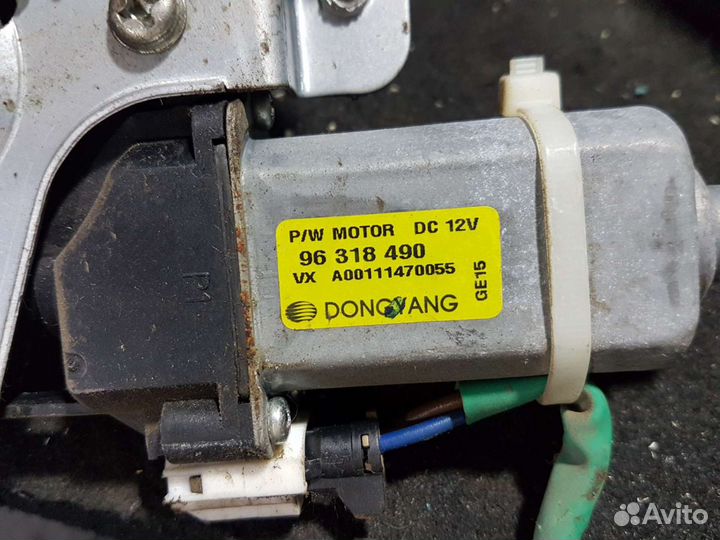 Стеклоподьемник электрический Daewoo Matiz