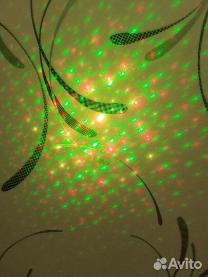 Лазерный проектор светомузыка