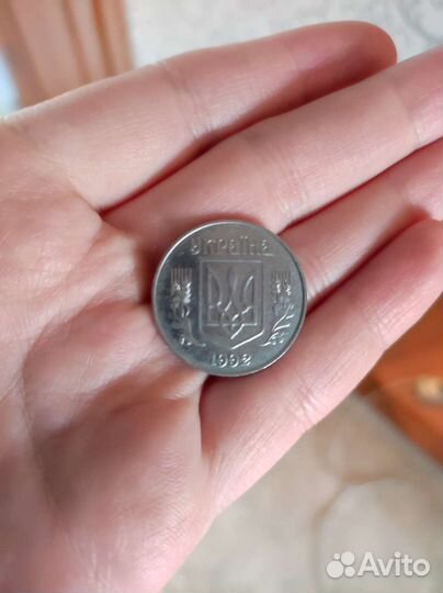 Украинская монета 5 копеек