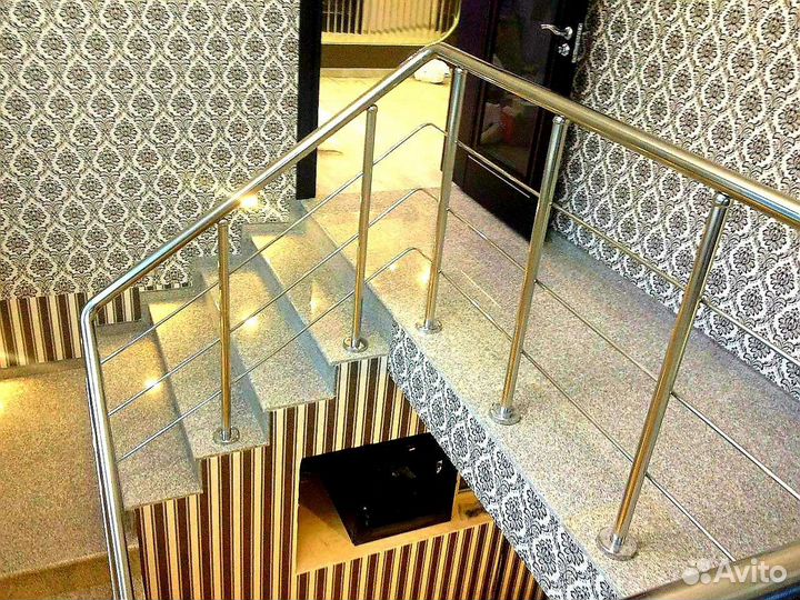 Перила для лестниц из нержавеющей стали