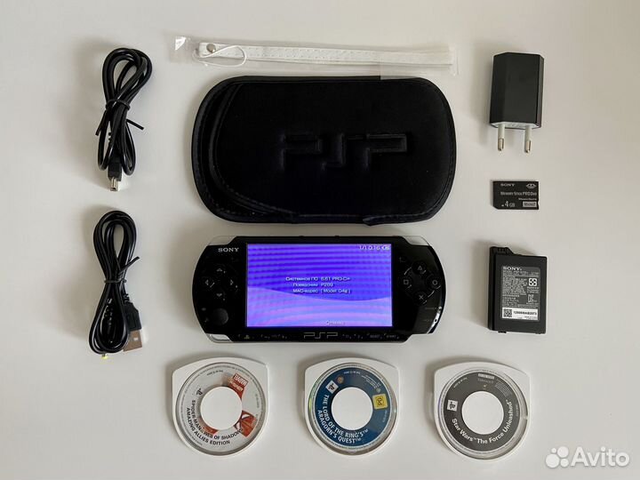 Sony PSP 3006 Супер Комплект, Много Игр