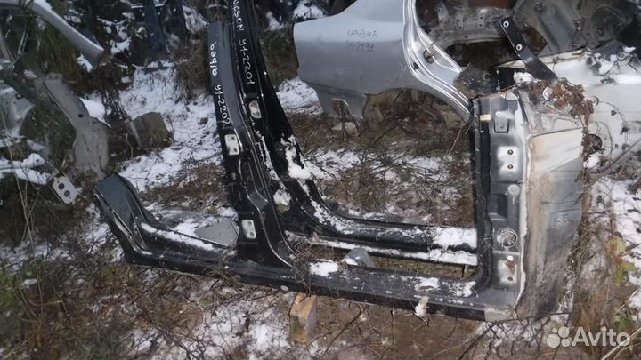 Порог со стойкой правый Fiat Albea 2002-2012