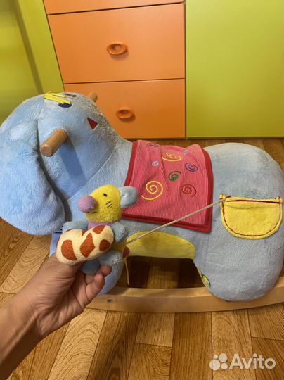 Слон качалка