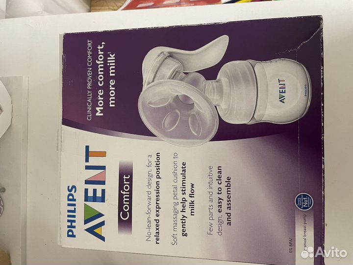 Молокоотсос ручной avent