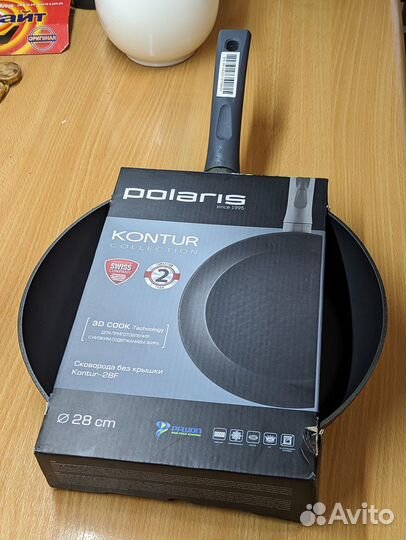 Сковорода Polaris Kontur-28F