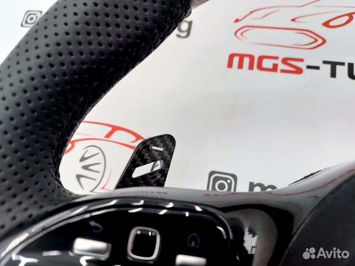 Руль B карбон Mercedes E-class 213 238 купе AMG