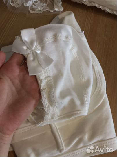 Конверт на выписку летний с кружевом Choupette