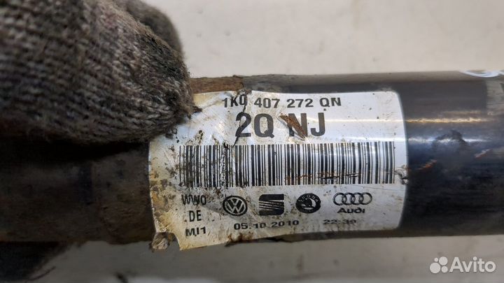 Полуось правая передняя Volkswagen Touran, 2011