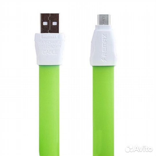 Кабель USB 2.0 x Micro USB -1.0 м. Remax super Fla